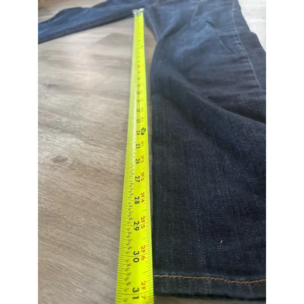 True Religion GENO Men’s Relaxed Slim Jeans Size 34 Dark Wash